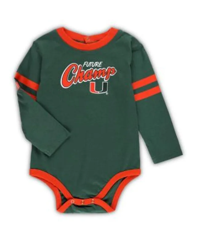 Newborn & Infant Green/Gold Oregon Ducks Little Kicker Long Sleeve Bodysuit  & Sweatpants Set