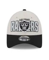 Las Vegas Raiders New Era 2023 NFL Draft On Stage 59FIFTY Fitted Hat -  Stone/Black