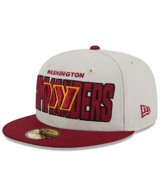 New Era Washington Redskins Black And White 59FIFTY Fitted Cap - Macy's