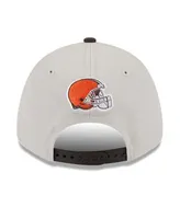 Cleveland Browns New Era 2023 NFL Draft On Stage 59FIFTY Fitted Hat - Stone/ Brown