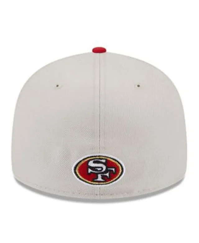 New Era 59FIFTY 2023 Draft San Francisco 49ers Hat - Stone, Red Stone/Red / 8