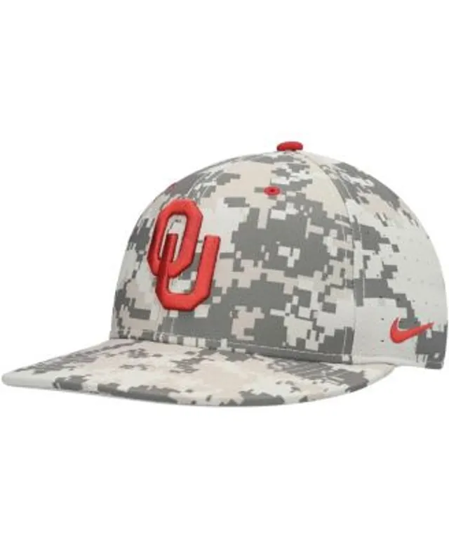 Men's Nike Camo Oklahoma State Cowboys Aero True Baseball Performance  Fitted Hat