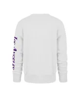 47 Women's 2022-23 City Edition Los Angeles Lakers White Long Sleeve T-Shirt, Small