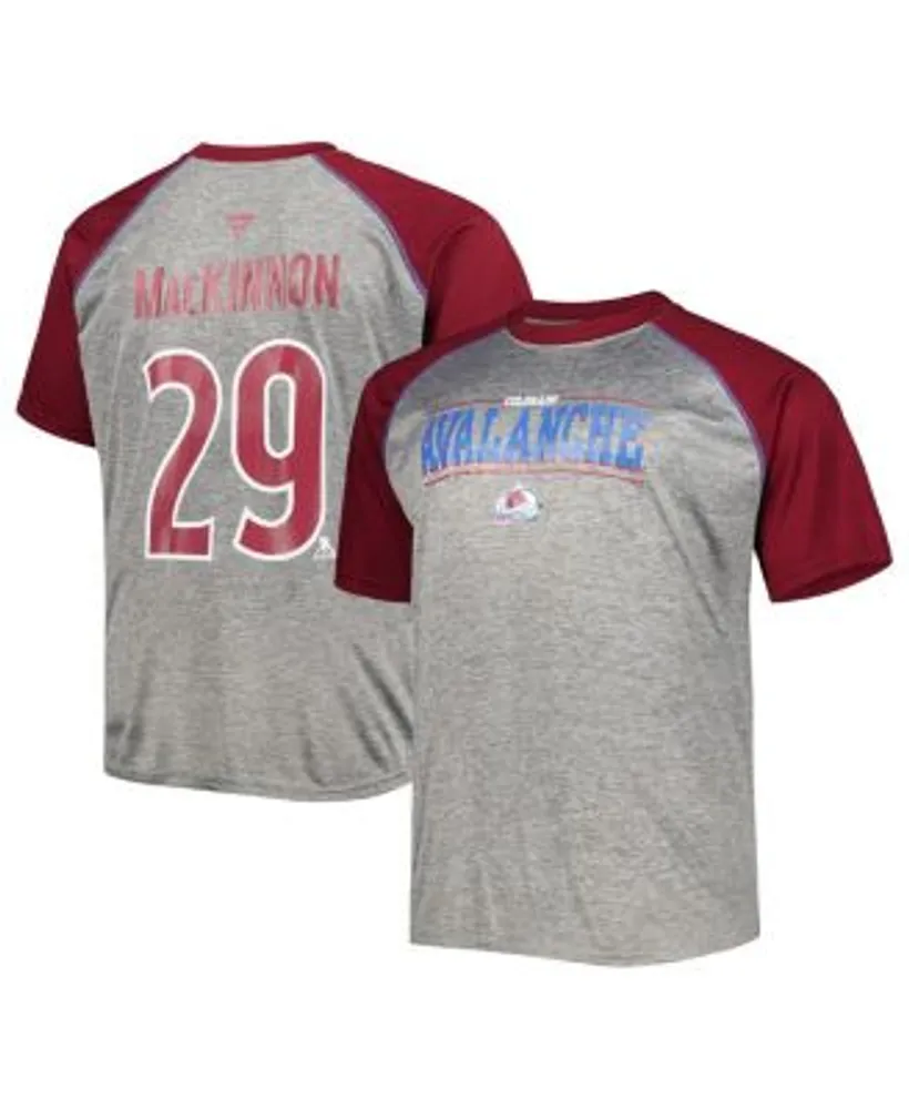 Nathan MacKinnon Colorado Avalanche adidas Player Name & Number T