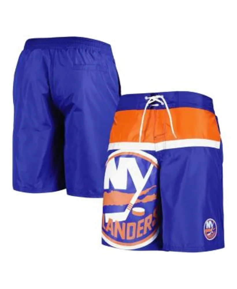 Starter Men's Royal New York Islanders Sea Wind Swim Trunks