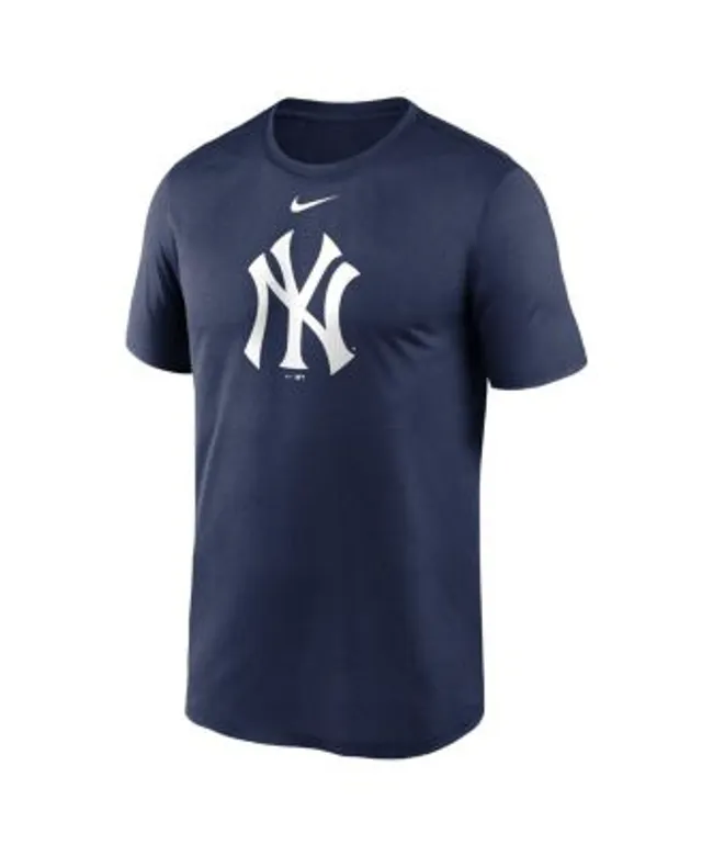 New York Yankees Gray Team Center Performance Long Sleeve by Nike