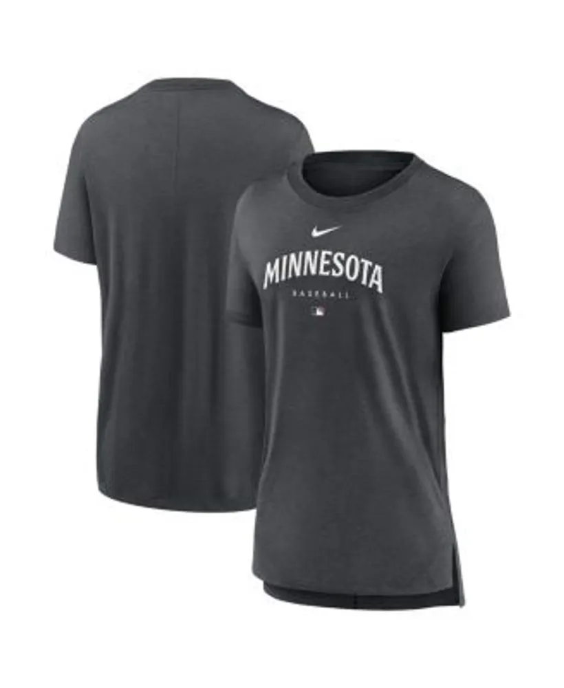 Men's Gray Minnesota Twins Replica V-Neck Jersey