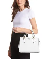 Michael Kors Leather Marilyn Large Satchel - Macy's