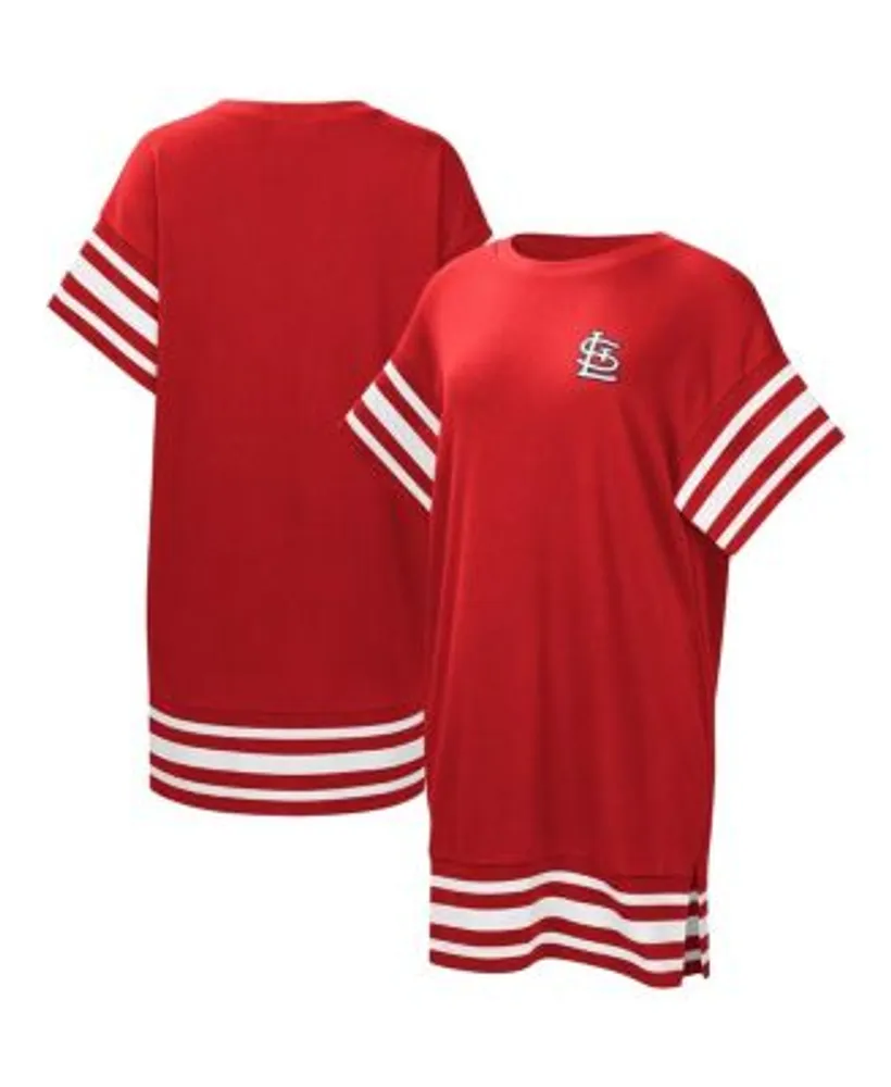 Touch Women's Red St. Louis Cardinals Cascade T-shirt Dress