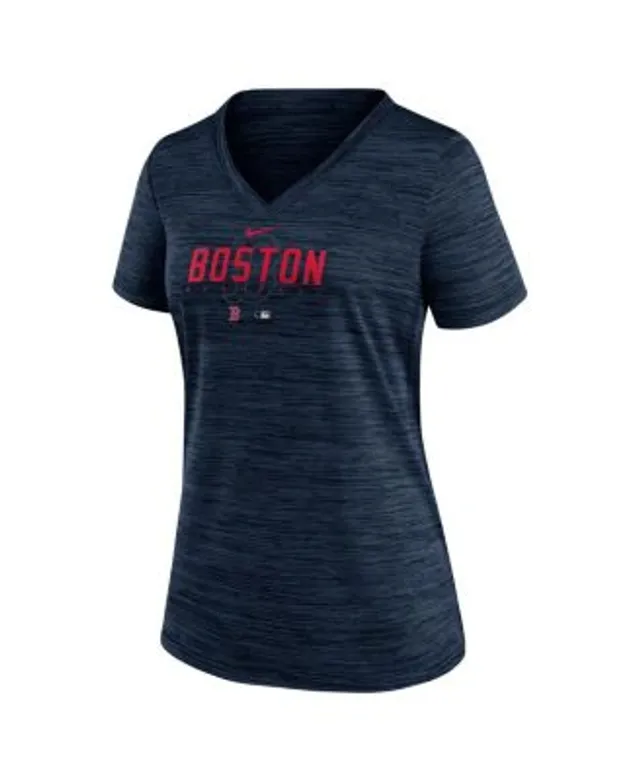 Men's Nike Red Boston Sox Authentic Collection Velocity Practice Performance T-Shirt