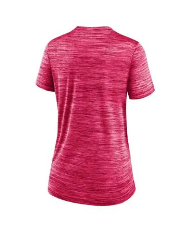 Women's Nike Pink San Diego Padres City Connect Velocity Practice  Performance V-Neck T-Shirt 