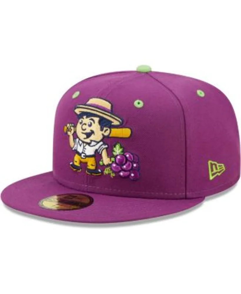 New Era Men's New Era Green/Purple Caballos de Stockton Copa De La