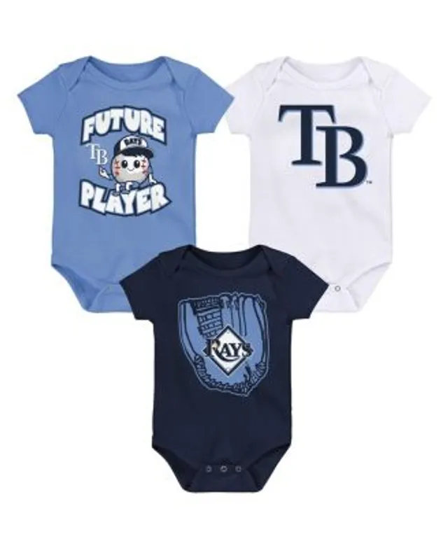 Outerstuff Newborn and Infant Boys and Girls Light Blue, White, Heather  Gray Kansas City Royals Biggest Little Fan 3-Pack Bodysuit Set - Macy's