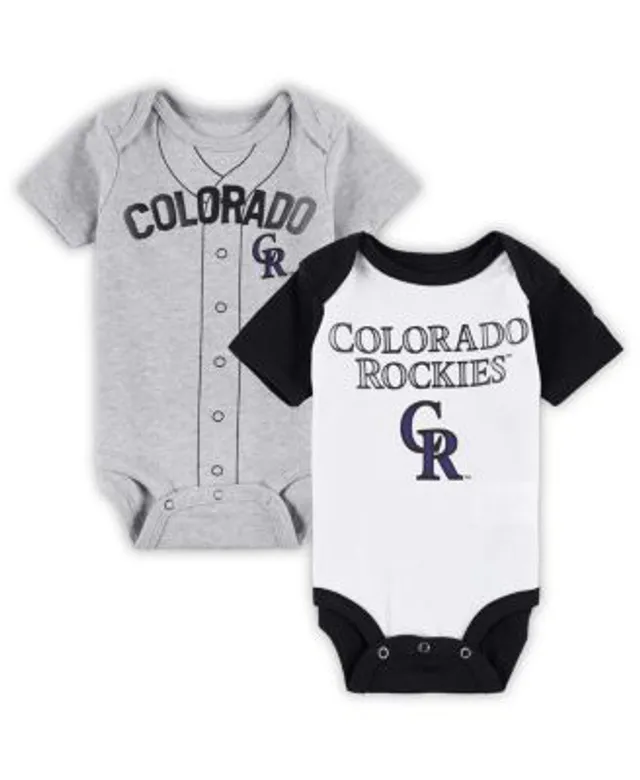 Outerstuff Infant Boys and Girls Navy, White, Heather Gray New York Yankees  Biggest Little Fan 3-Pack Bodysuit Set