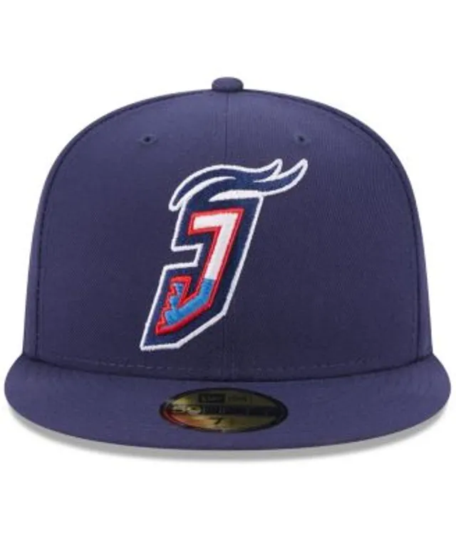 Jacksonville Jumbo Shrimp New Era Authentic Collection Team Alternate  59FIFTY Fitted Hat - Red