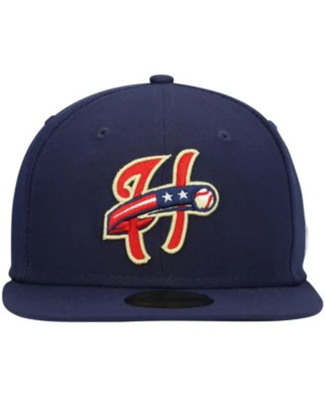 Men's New Era Navy Houston Astros Cooperstown Collection Logo 59FIFTY  Fitted Hat