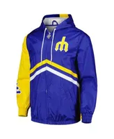 Mitchell & Ness Los Angeles Dodgers Undeniable Full Zip Windbreaker Jacket Royal Blue