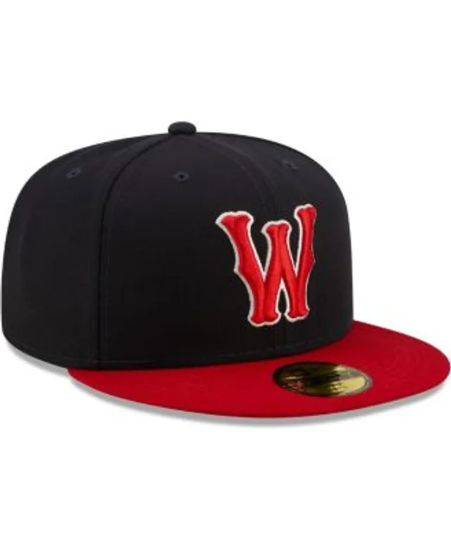 New Era Men's New Era Navy Worcester Red Sox Authentic Collection