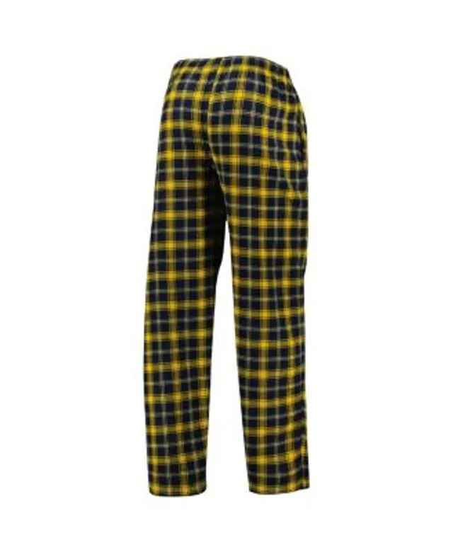 Men's Concepts Sport Navy Denver Broncos Ultimate Plaid Flannel Pajama Pants