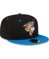 Rocket City Trash Pandas New Era Authentic Collection Team Alternate  59FIFTY Fitted Hat - Black