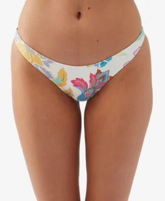 Juniors' Villa Floral Rockley Bikini Bottoms