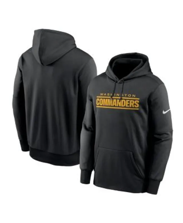 Men's Nike Black New York Jets Wordmark Performance Pullover Hoodie