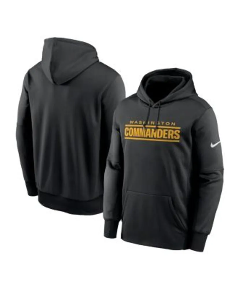 Men's Nike Black New York Jets Fan Gear Primary Logo Therma Performance  Pullover Hoodie