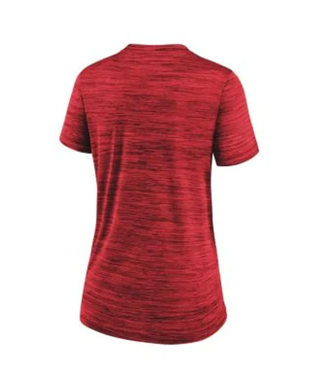 Nike Gray Arizona Diamondbacks City Connect Velocity Practice Performance  V-neck T-shirt