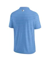 Nike Men's White, Black Tampa Bay Rays Rewind Stripe Polo Shirt