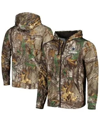 Lids Dallas Cowboys Dunbrooke Decoy Tech Fleece Full-Zip Jacket -  Black/Realtree Camo