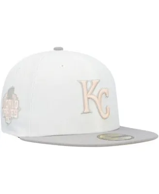 New Era Men's New Era White Kansas City Royals Neon Eye 59FIFTY Fitted Hat