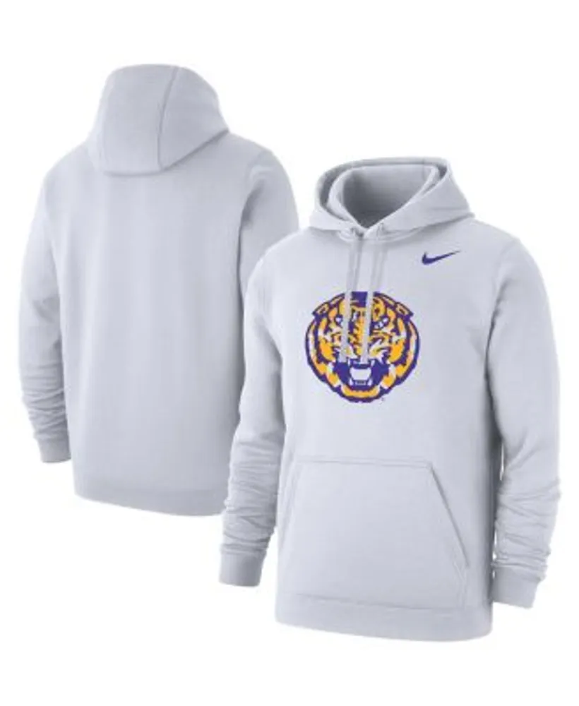 Men's Nike White UCLA Bruins Logo Club Pullover Hoodie Size: Extra Large