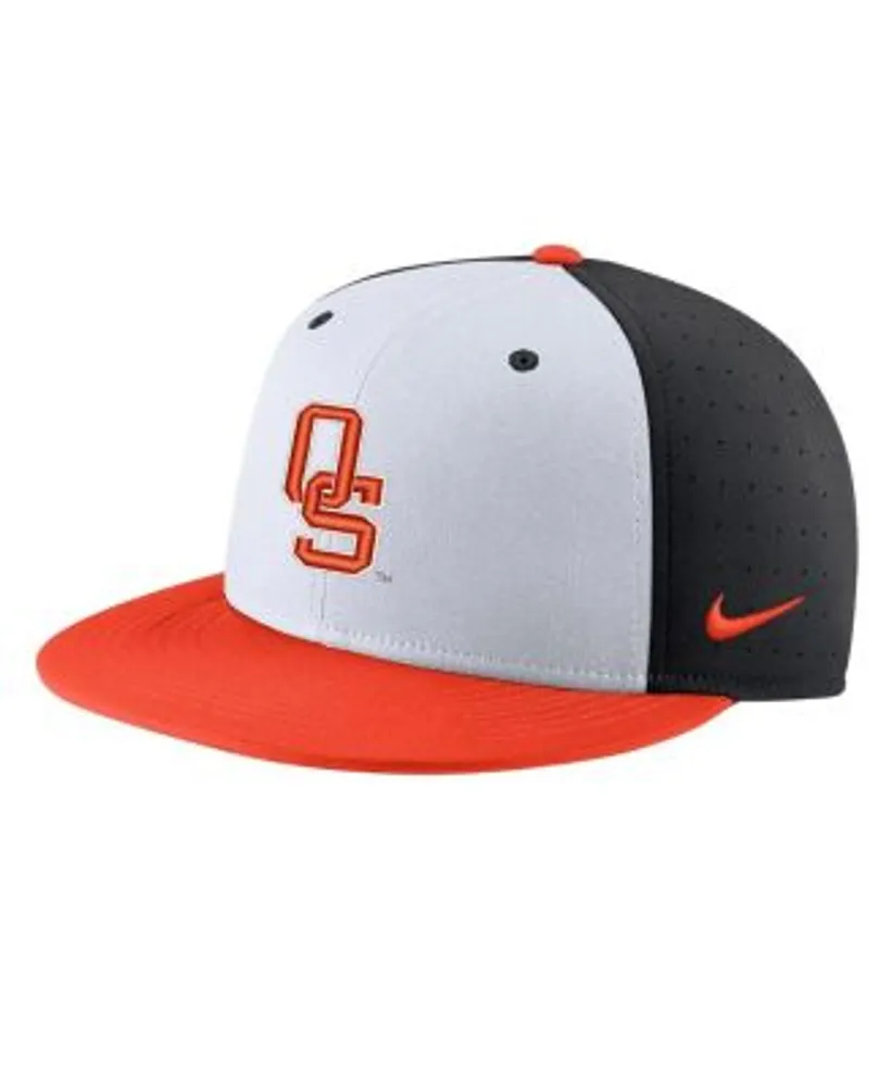 Men's Nike Green Oklahoma State Cowboys Aero True Baseball Performance Fitted Hat