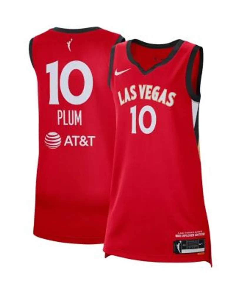Nike Women's Kelsey Plum Red Las Vegas Aces 2021 Explorer Edition Victory  Player Jersey
