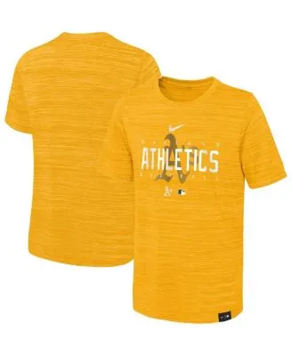 Nike Women's Oakland Athletics Tri Raglan T-Shirt - Macy's