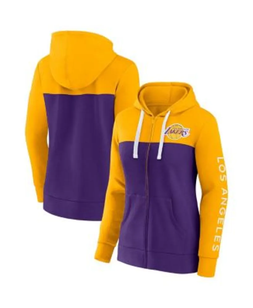 Men's Fanatics Branded Gold Los Angeles Lakers Pullover Hoodie 