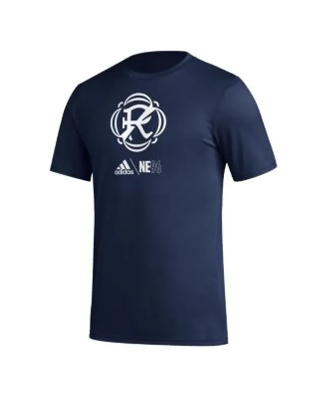 Men's Adidas Blue New England Revolution 2023 Goalkeeper Long Sleeve Replica Jersey