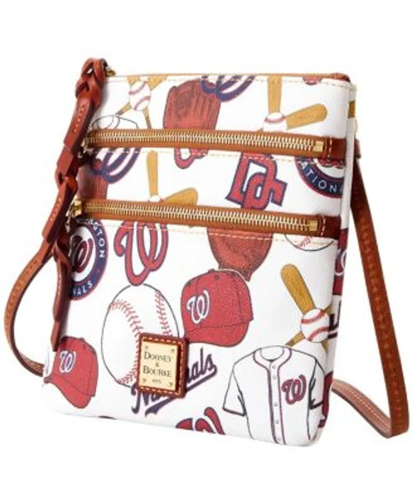 Women's Arizona Cardinals Dooney & Bourke Triple-Zip Crossbody Bag