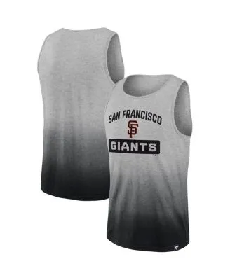 Profile Men's Black San Francisco Giants Jersey Muscle Sleeveless