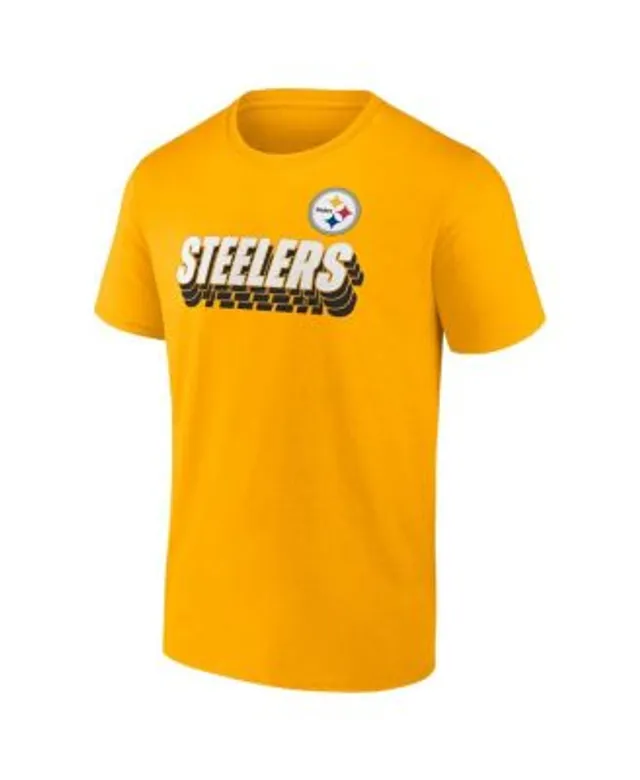 Men's Fanatics Branded Black Pittsburgh Steelers Wordmark Go the