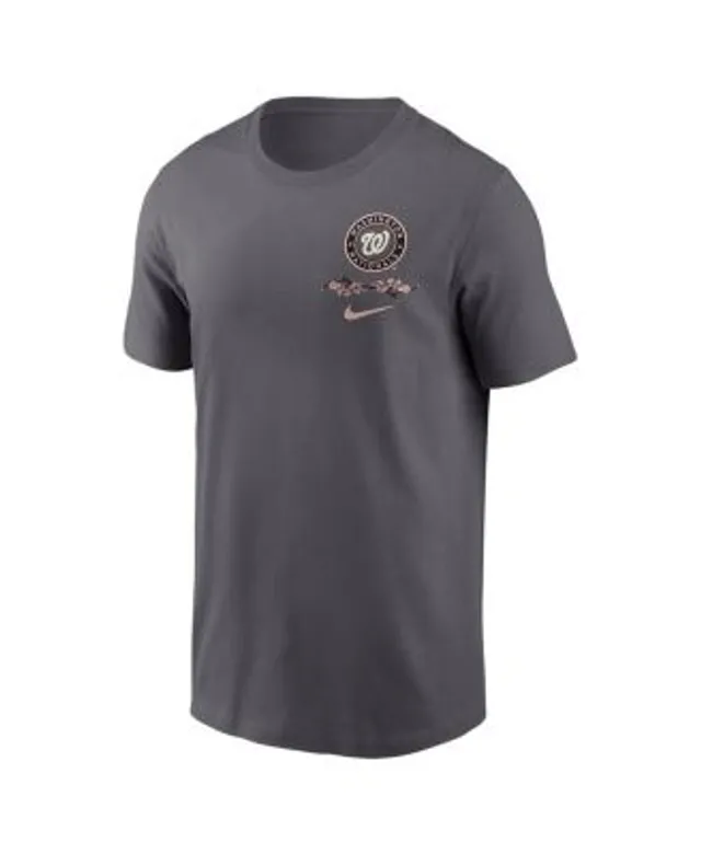 Men's Washington Nationals Nike Cream City Connect Wordmark T-Shirt
