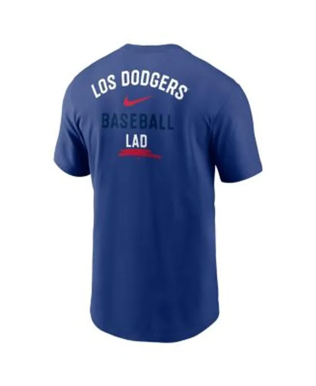 Men's Nike Royal Los Angeles Dodgers City Connect 2-Hit T-Shirt