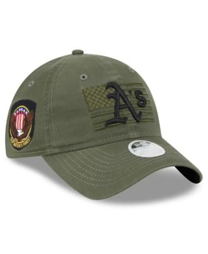 Chicago Cubs New Era 2023 Armed Forces Day 9TWENTY Adjustable Hat - Green