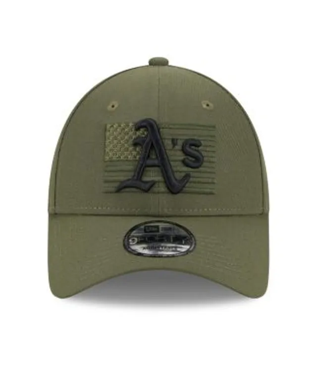 New Era Camo Oakland Athletics 2022 Armed Forces Day 9FIFTY Snapback Adjustable Hat