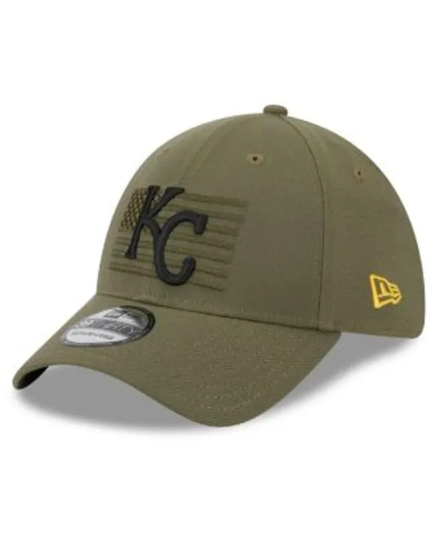 New Era Men's Gray Kansas City Royals Speed 39Thirty Flex Hat