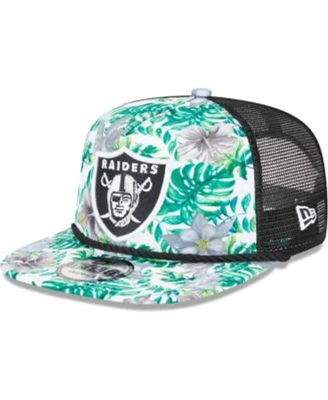 Men's Atlanta Falcons New Era White Botanical 9FIFTY Snapback Hat