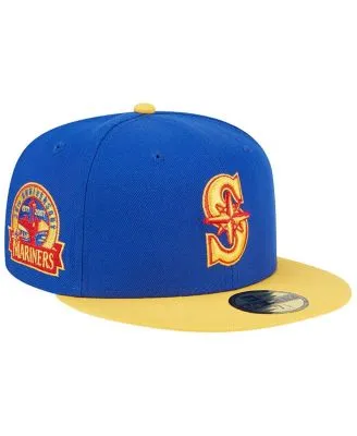 Men's New Era Yellow/Black Milwaukee Brewers Grilled 59FIFTY Fitted Hat 