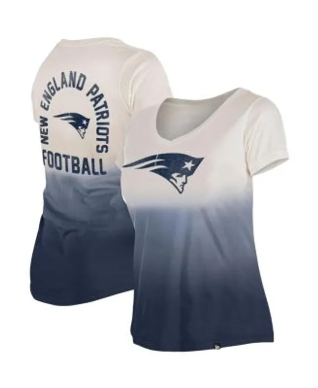 5th & Ocean New England Patriots Pink V-Neck T-Shirt, Girls (4-16) - Macy's