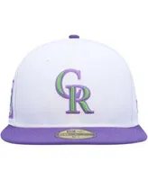 New Era 59FIFTY Colorado Rockies 25th Anniversary Patch Fitted Hat 7 1/2