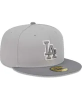 Men's New Era Purple Los Angeles Dodgers Lavender Undervisor 59FIFTY Fitted Hat